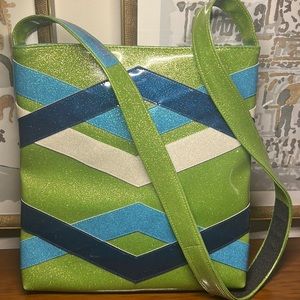 Colorful Glitter Tote Bag